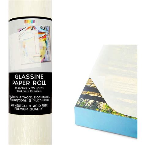 Glassine Paper Roll For Artwork Crafts And Baking 36 Inches X 25