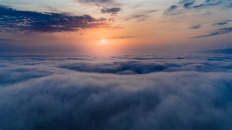 3840x2160 Sea Of Clouds Aerial View 5k 4k Hd 4k Wallpapers Images