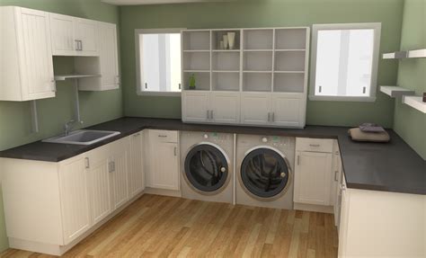 They're so perfect in the laundry room for drying your delicate clothing. Shelving for Laundry Room Ideas - HomesFeed