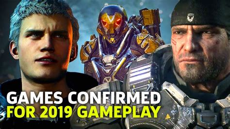 Biggest Games Confirmed For 2019 Get Hyped With This Montage Youtube