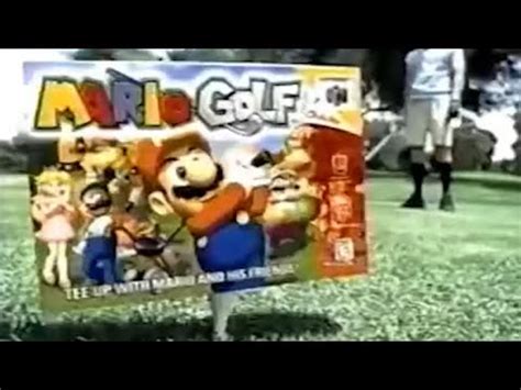 Mario Golf N64 Commercials Collection YouTube