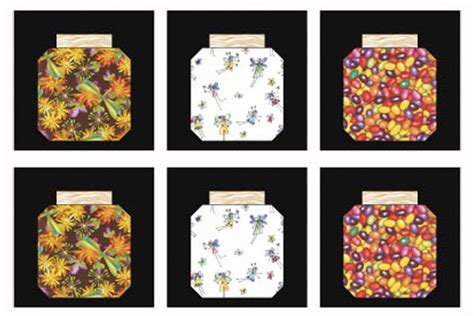If your stitching area is tall and narrow, select a. Easy Bug Jar Quilt Block Pattern