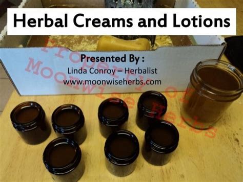 Herbal Creams And Lotions Moonwise Herbs