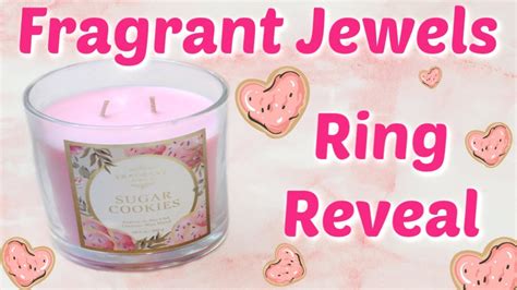 Fragrant Jewels Ring Reveal Sugar Cookies Candle Youtube