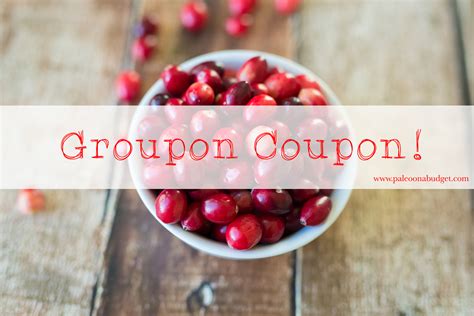 Groupon Coupon! | Paleo On A Budget