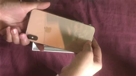 Iphone Xs Max Gold Unboxing Youtube