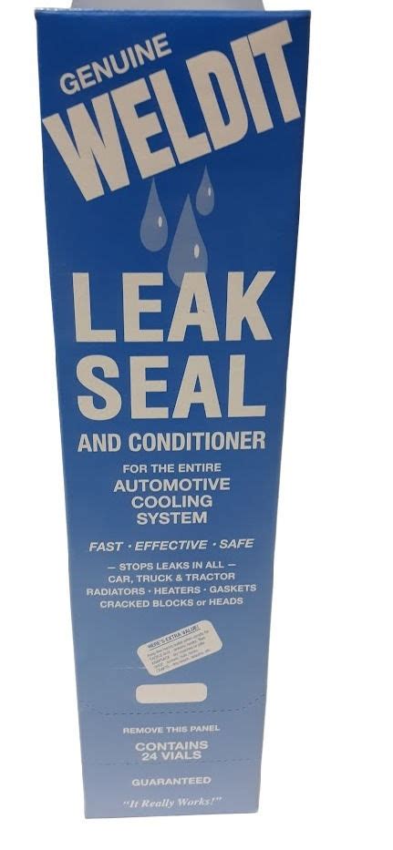 Weld It Cooling System Radiator Stop Leak Sealer Alumaseal 20g Pack Of