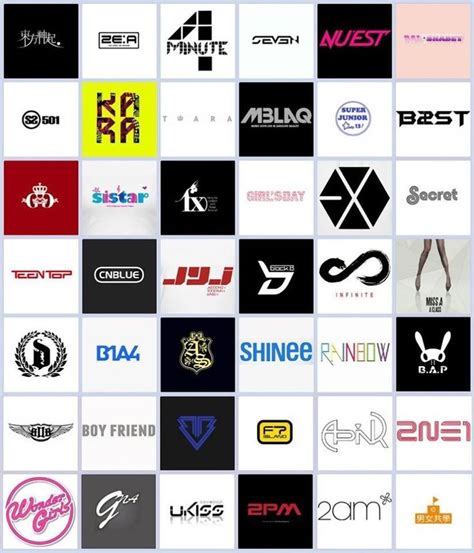 K Pop Logos Kpop Logos Shinee Kpop