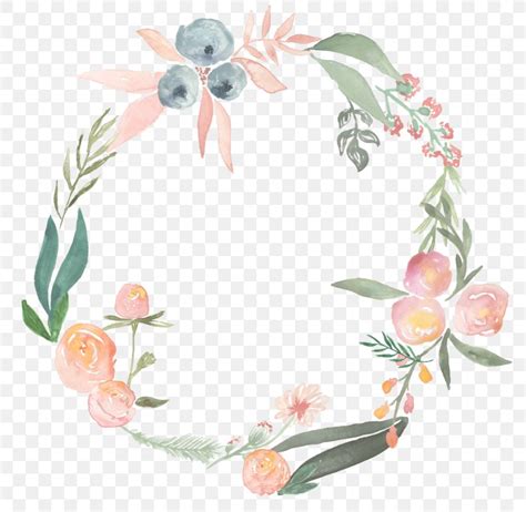 Watercolor Painting Flower Wreath Photography Clip Art Png 800x800px