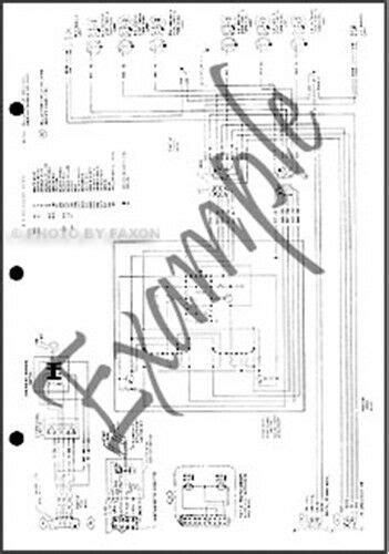 Complete basic car included (engine bay, interior and exterior lights, under dash harness, starter and ignition circuits, instrumentation, etc) original factory wire colors including tracers when applicable large size, clear text, easy to read. 1985 Ford Truck CAB Foldout Wiring Diagram F600 F700 F800 F7000 FT800 FT900 85 | eBay