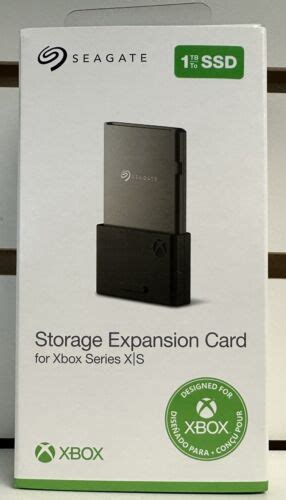 New Seagate Storage Expansion Card For Xbox Series Xs 1tb Solid State