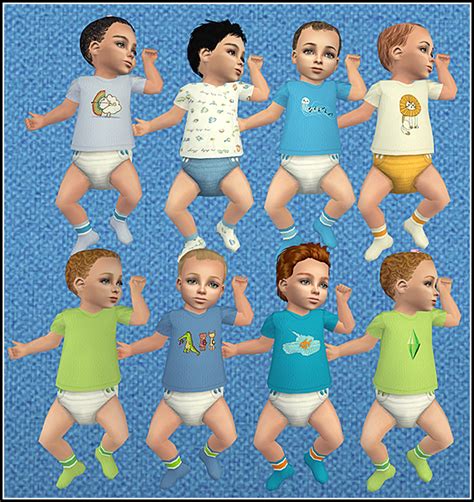 Pin By Sims Influence On Sims 2 Infant Tees Sims Baby 2nd Baby