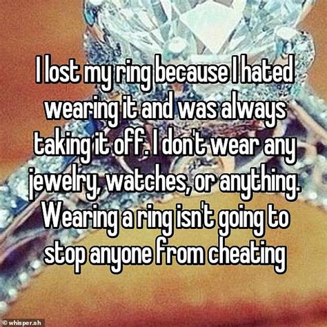Man Suddenly Stops Wearing Wedding Ring Wedding Rings