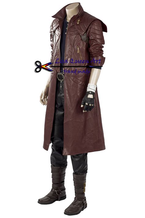 Devil May Cry 5 Dante Outfit Trenchcoat Cosplay Costume Etsy