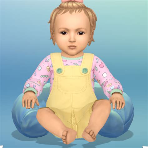 Infant Overalls 3 Sets The Sims 4 Create A Sim Curseforge