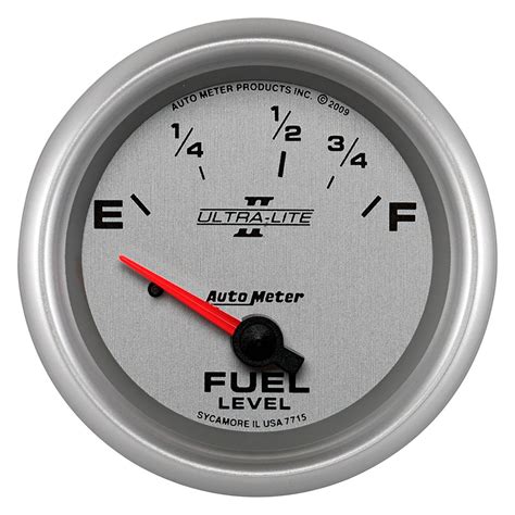 Auto Meter Ultra Lite Ii Series Fuel Level Gauges