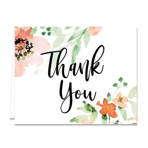 Maybe you would like to learn more about one of these? "Kaylee" Floral Watercolor Thank You Card - Digibuddha