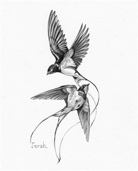 220 Swallow Tattoos Designs With Meaning 2023 Tattoosboygirl Tattoo Style Drawings Line