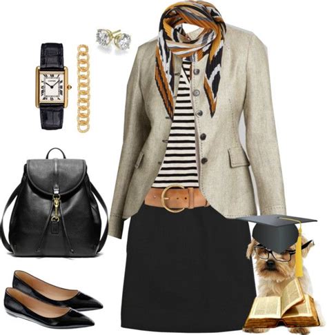 absent minded professor office casual outfit work outfit how to wear