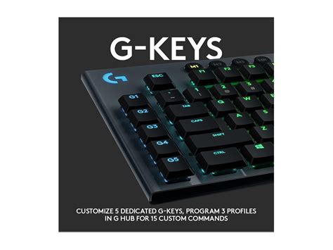 Logitech G815 Lightsync Rgb Mechanical Gaming Keyboard Neweggca