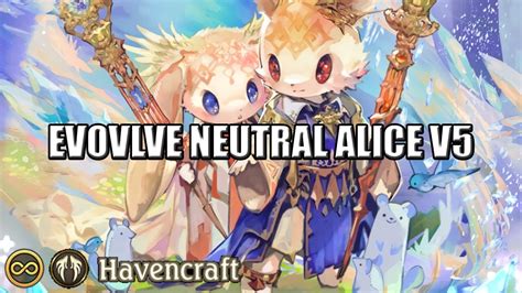Shadowverse Unlimited Havencraft Deck Evolve Neutral Alice V5 1 Aa3