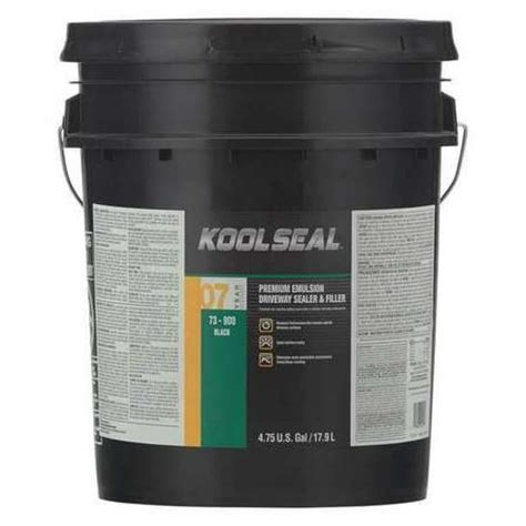 Kool Seal Ks0073900 20 5 Gal Sealer Black Protective Finish Black