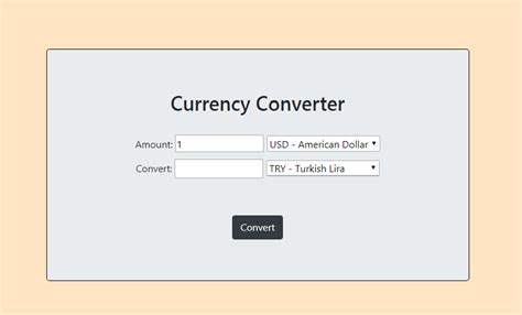 Github Engincanvcurrency Converter I Use Api For Currency Rates And