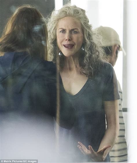 Nicole Kidman Pulls Odd Facial Expressions While Filming Top Of The