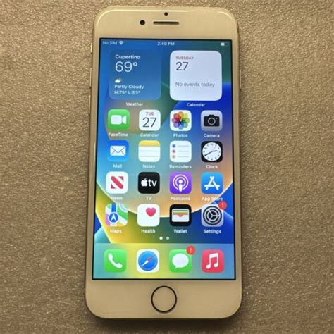 Apple Iphone 8 64gb Gold Unlocked A1905 Cdma Gsm 190198452009