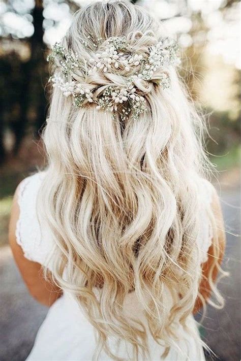 Bohemian Style Wedding Hair