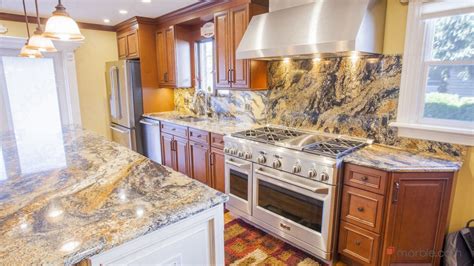 Magma Gold Kitchen Granite Countertops
