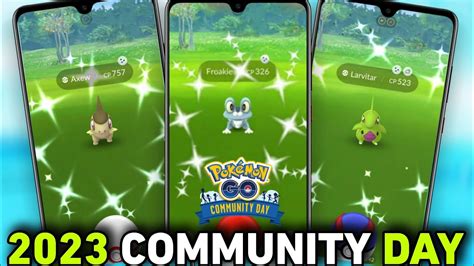 2023 Community Days In Pokemon Go Youtube