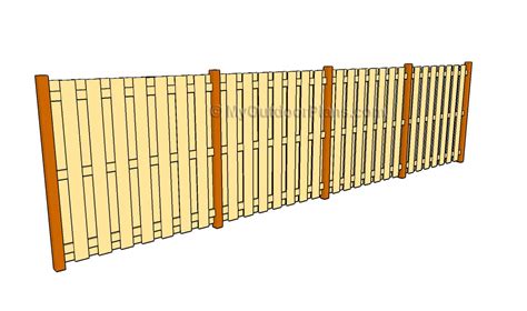 Wood Fence Plans Myoutdoorplans Free Woodworking Plans And Projects