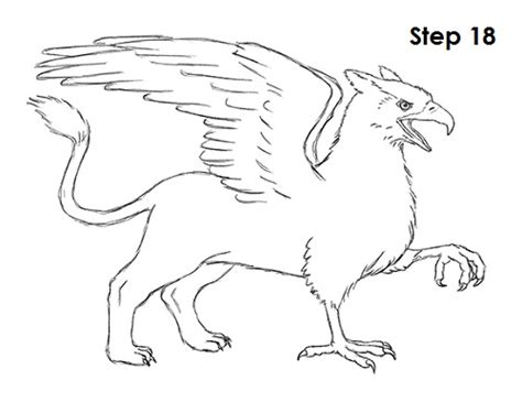 Fanasy For Baby Griffin Coloring Pages
