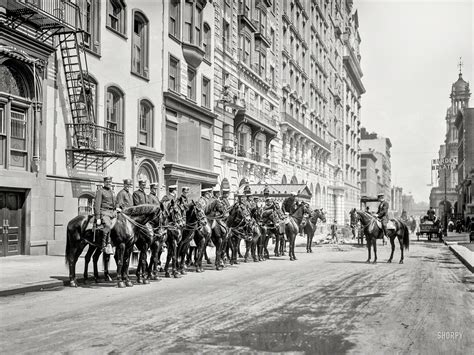 Shorpy Historical Picture Archive Police Parade 1905 High