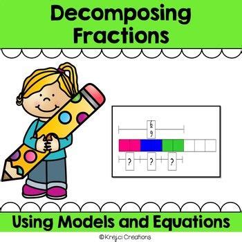 Fractions worksheets on understanding fractions, adding fractions, converting fractions into decimals, equivalent fractions, simple fractions this page features kindergarten fractions, 1st grade fractions, 2nd grade fractions, 3rd grade fractions, 4th grade fractions, 5th and 6th grade. Decomposing Fractions Using Models and Equations Worksheet ...