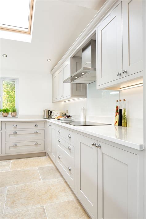 Maple And Gray White And Grey Shaker Kitchen