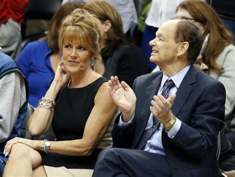 Minnesota Timberwolves Owner Glen Taylor And His Wife Becky Enjoy The