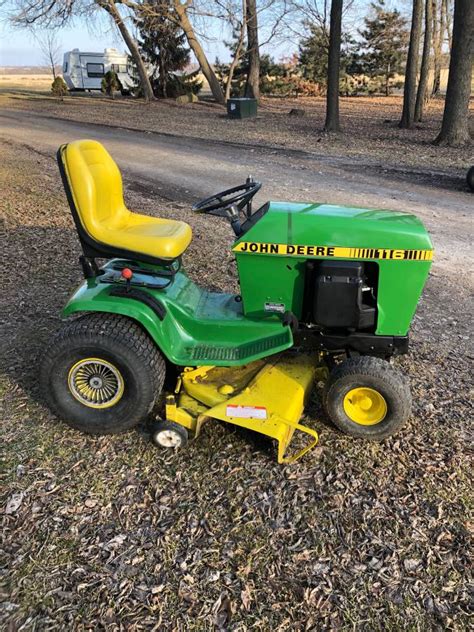 John Deere 116 38 Inch 5 Speed Riding Lawn Mower Ronmowers