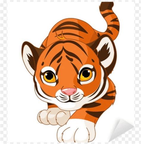 Free Download Hd Png Clip Art Tiger Cub Png Image With Transparent