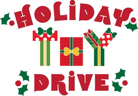 Download Holiday Toy Drive Clipart Holiday Toy Drive Png Clipartkey