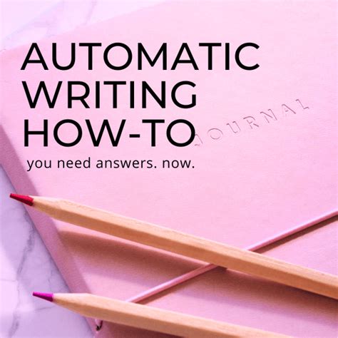 Automatic Writing How To Reign