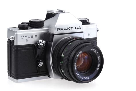 Praktica Mtl5 B 35mm Single Lens Reflex Camera With Pentacon Auto 18