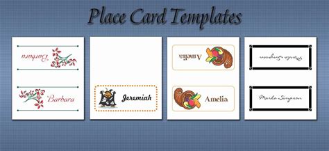 Maybe you would like to learn more about one of these? Place Cards Template 6 Per Sheet Best Of Free Place Card ...