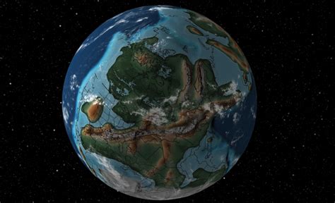 Ancient Earth Globe See What The World Looked Like From Space In The