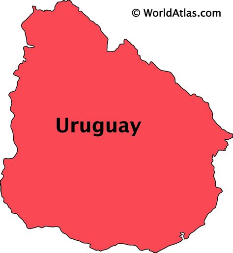 Mapas De Uruguay Atlas Del Mundo