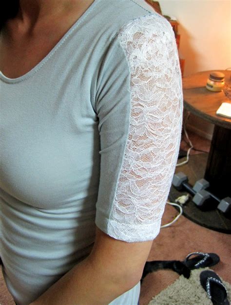 He And Me Diy Lace Sleeves