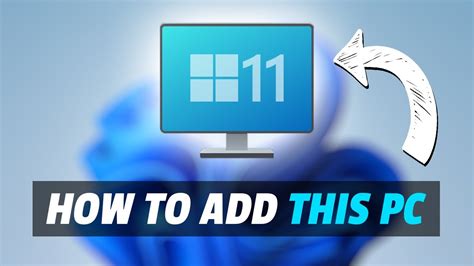 How To Add This Pc Icon To Your Desktop On Windows Youtube