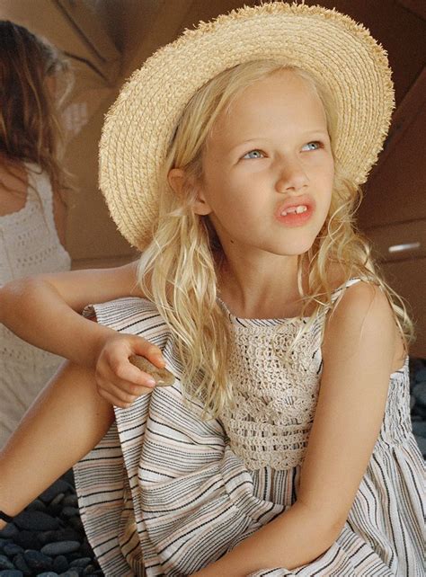 Zara Zaraeditorial Linen Collection Editorial Kids Fashion