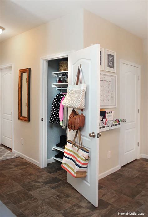 Organized Coat Closet Makeover How To Nest For Less™